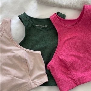 Outdoor voices crop top